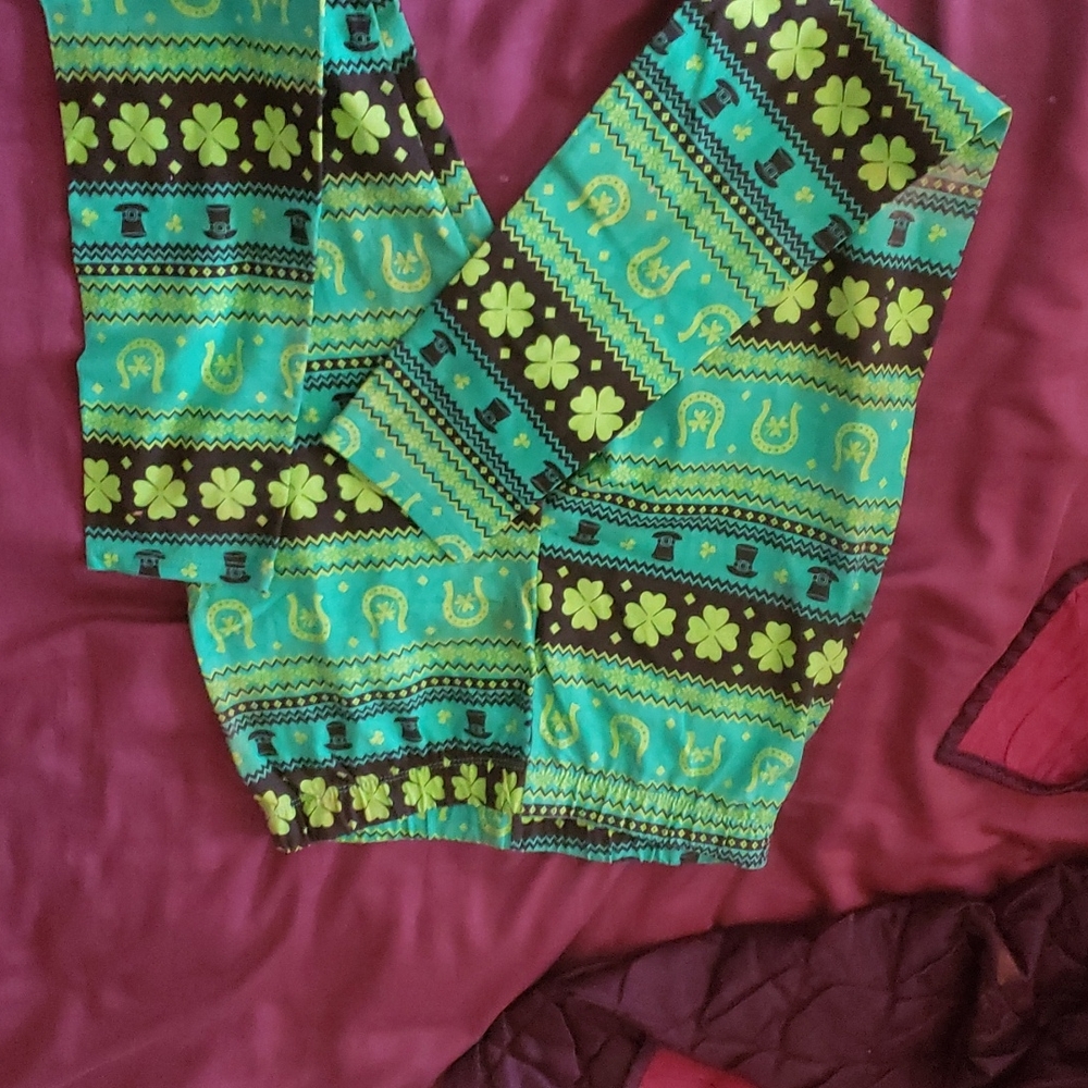 Leprechauns day leggings